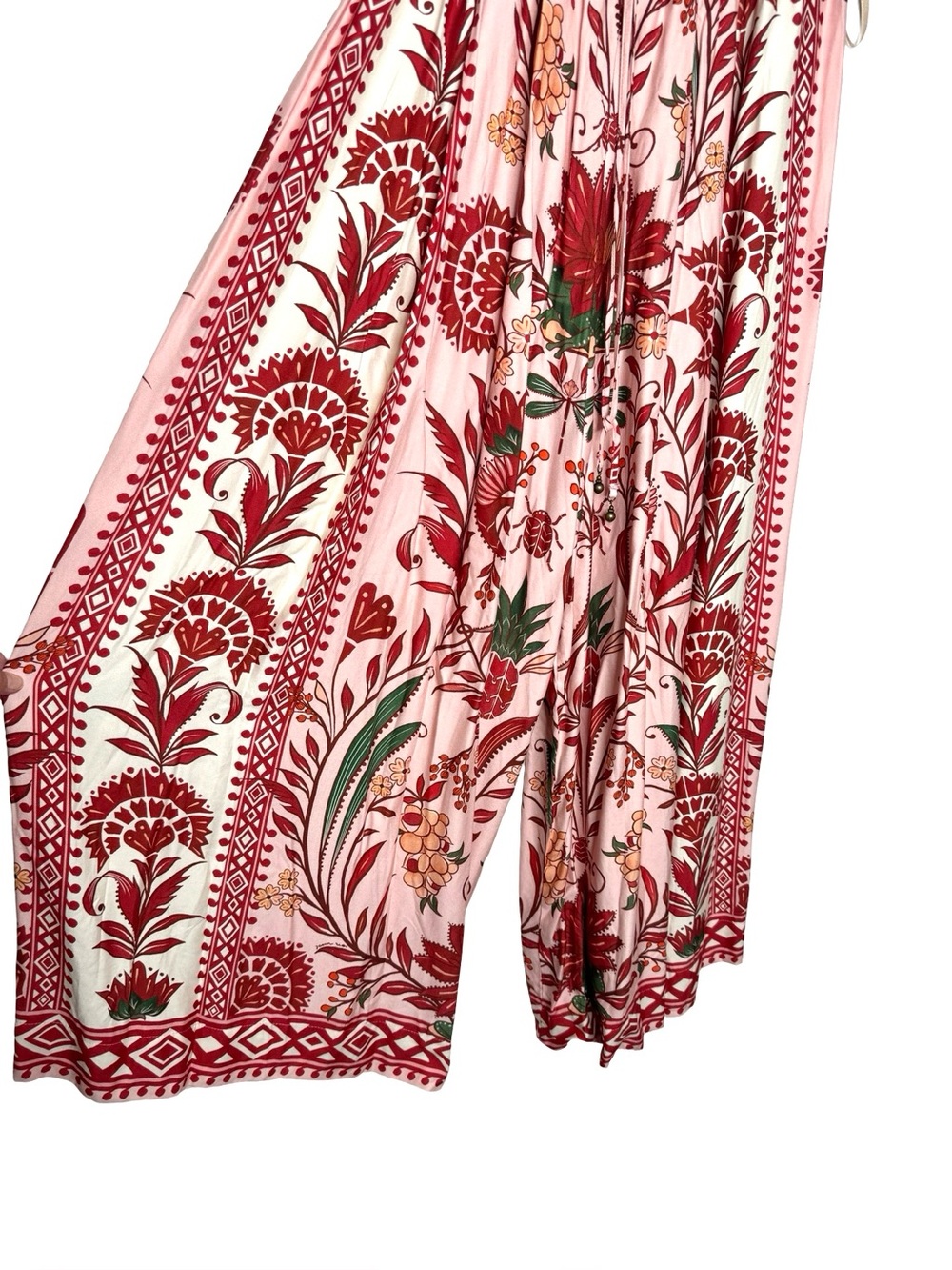 Farm Rio | Leveza Romântica Wide-Leg Pants Medium - Picture 3 of 6